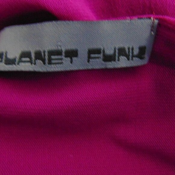 Planet Funk Pink Long Sleeve Blouse - Picture 6 of 7